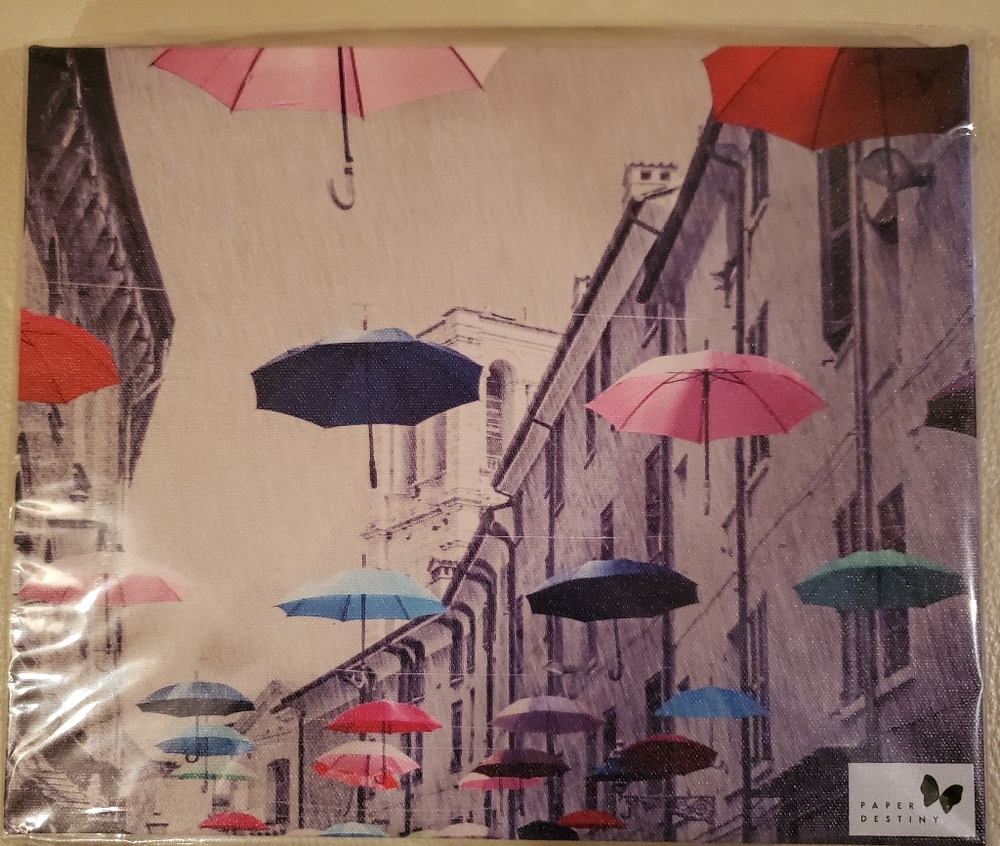 Canvas Art- Umbrellas